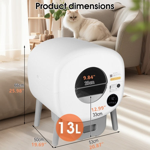 Automatic Self-cleaning Cat Litter Box